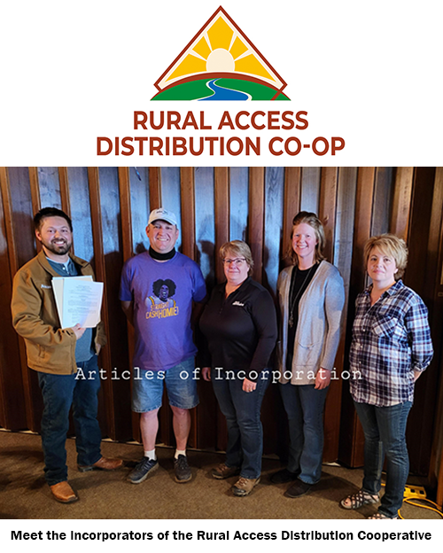 articles signing - rural access distribution co-op