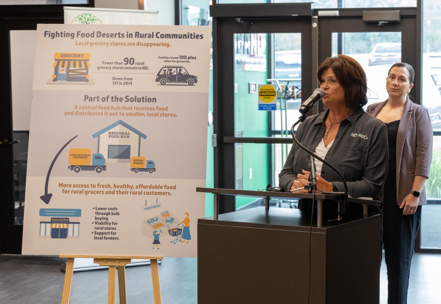 Food Hub News Conference