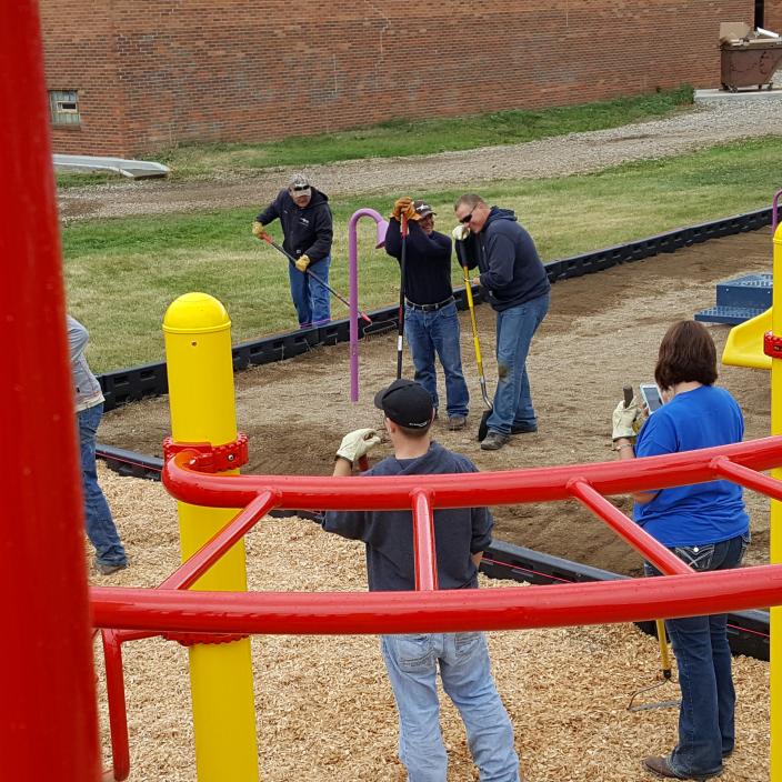 children playing